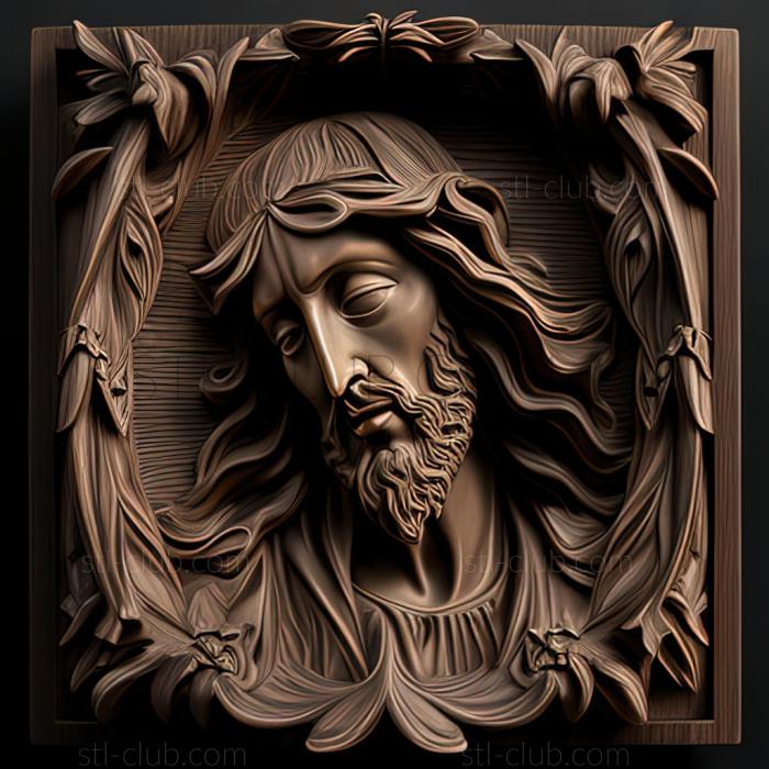 3D model st jesus (STL)